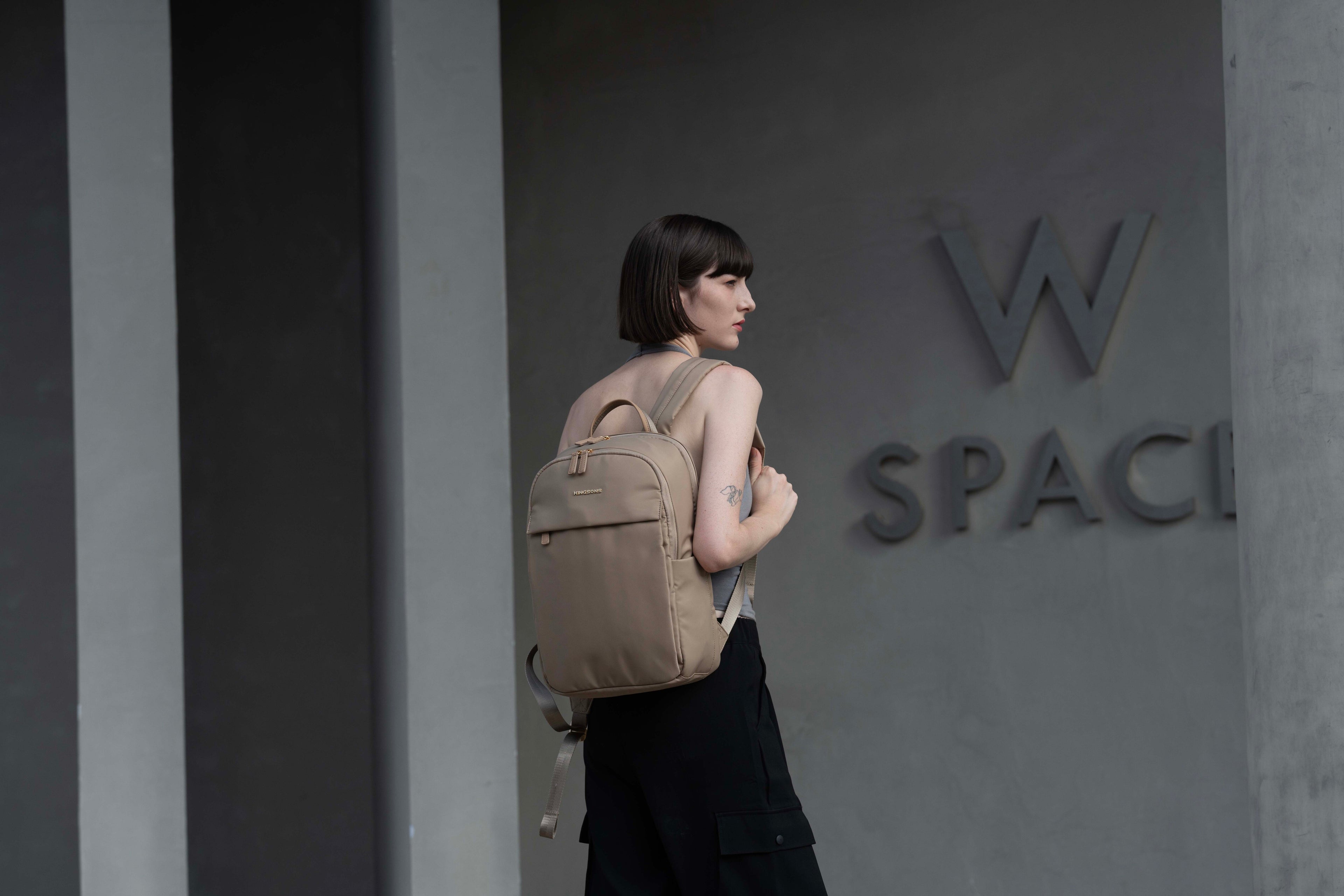 Kingsons Urban Commuter Backpack - Red - KS25002