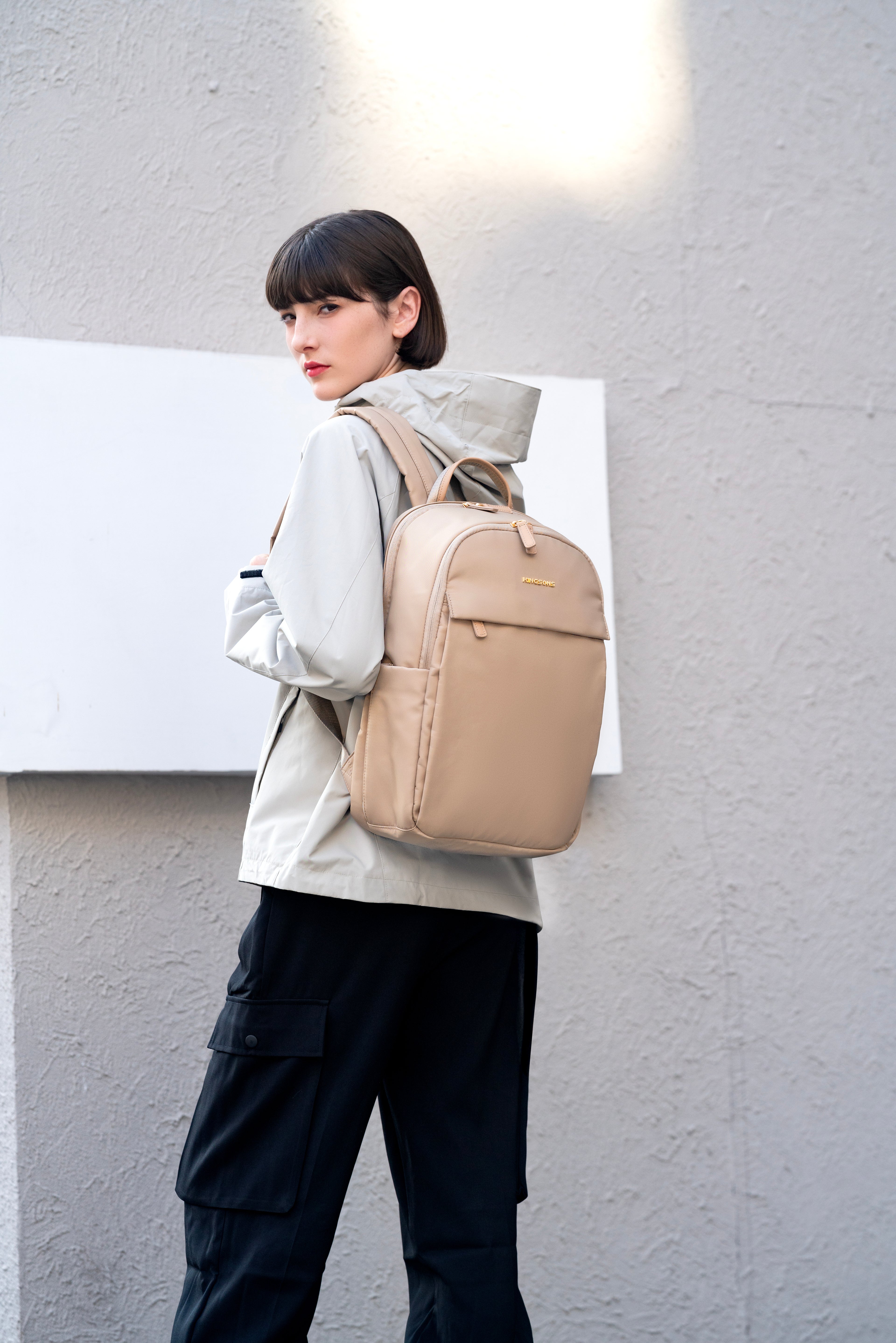 Kingsons Urban Commuter Backpack - Red - KS25002