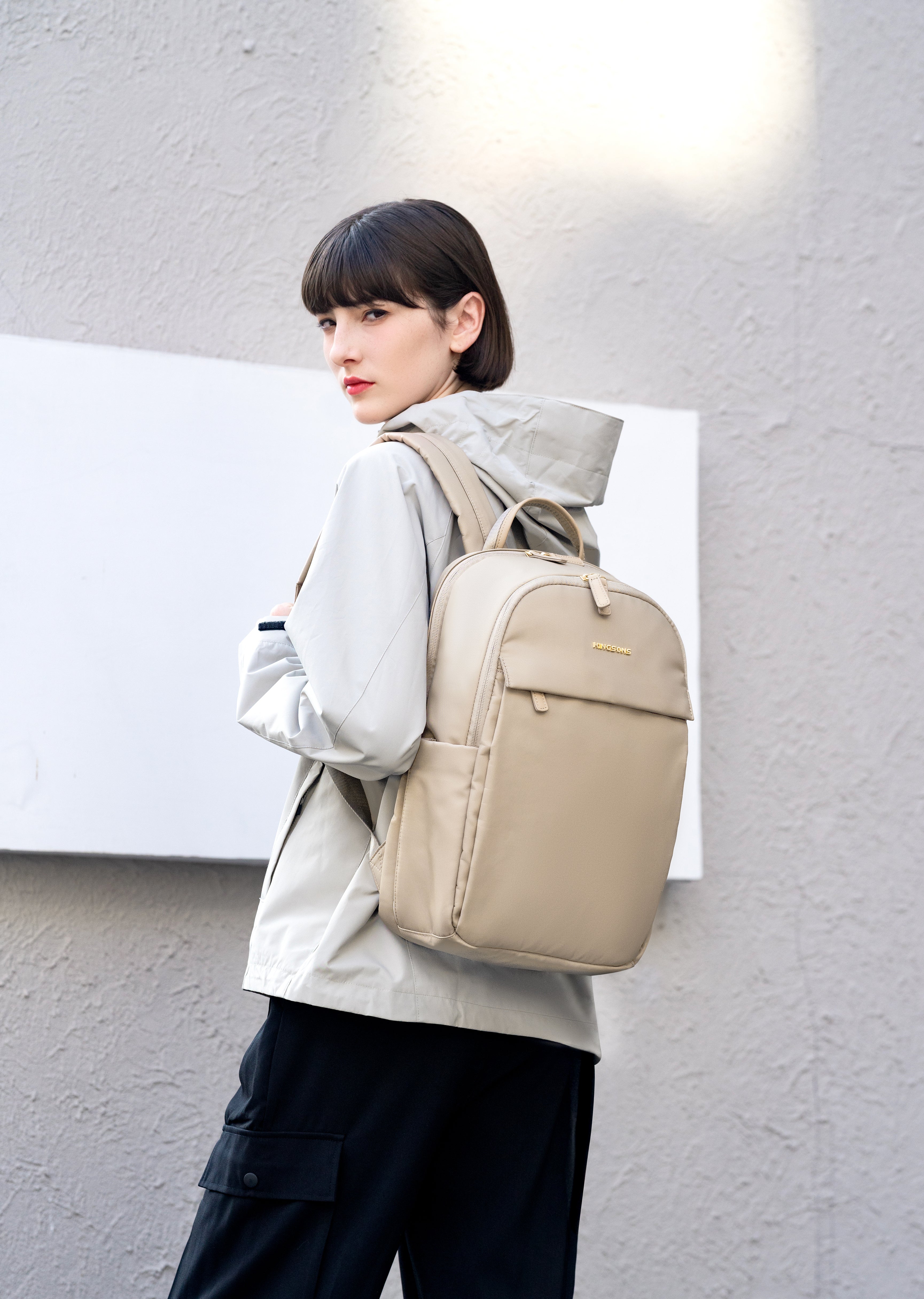 Kingsons Urban Commuter Backpack - Red - KS25002