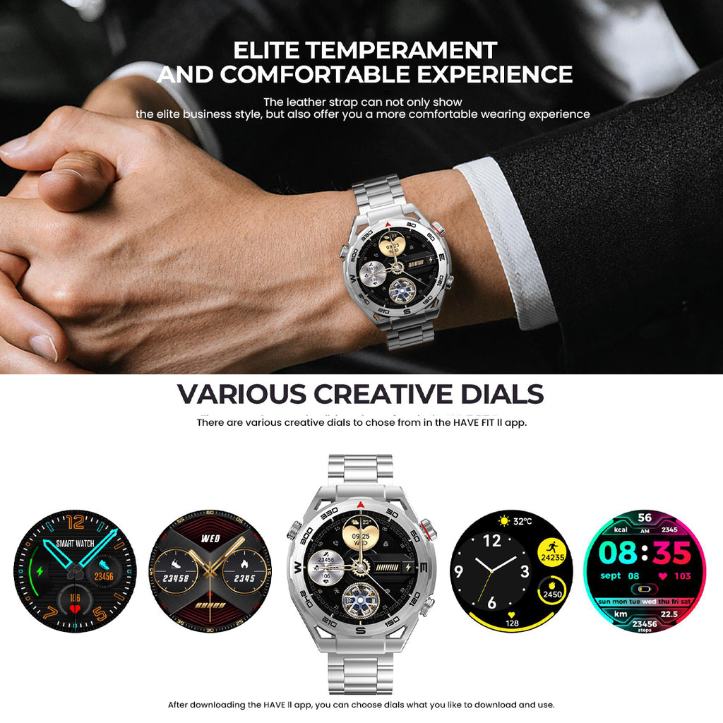 Havit M9030 Ultra Smart Watch - Silver