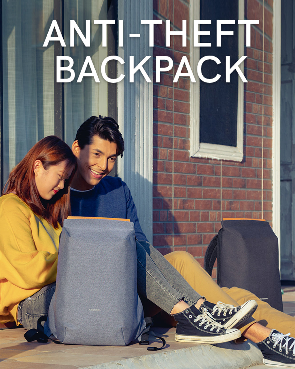 Kingsons Anti-Theft Backpack KS3207W