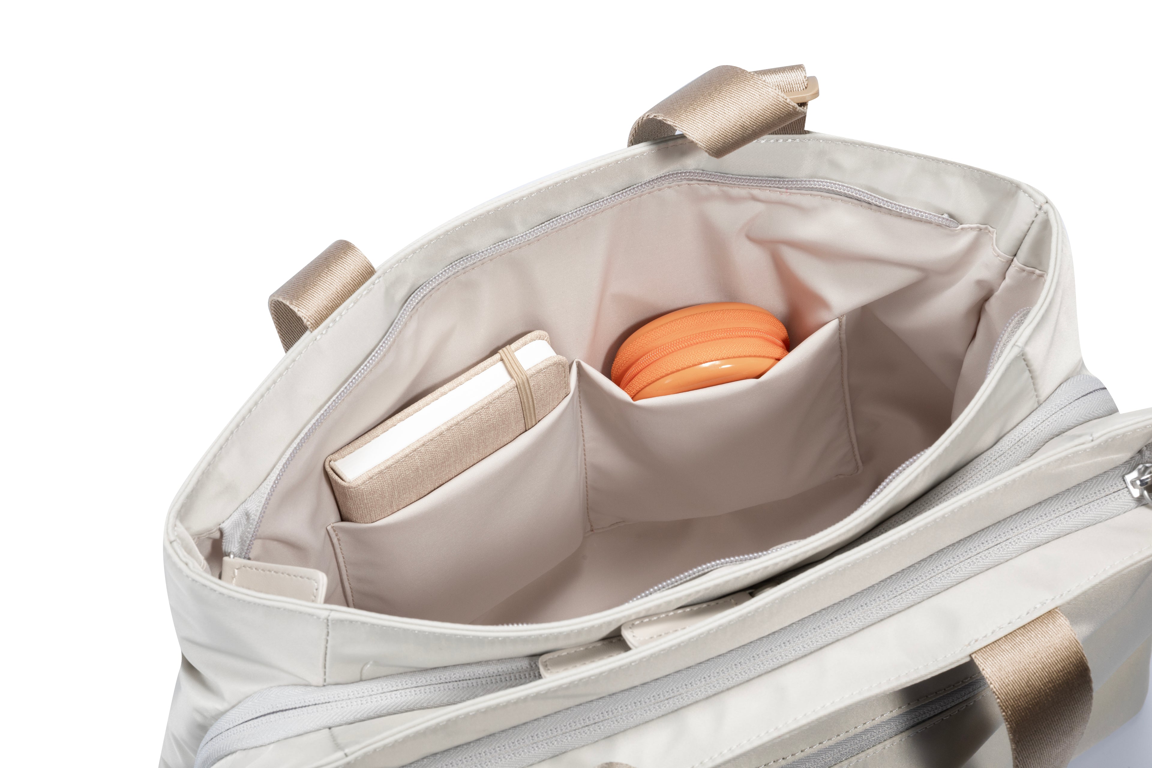 Kingsons Women Tote Bag - Biege - KS25001