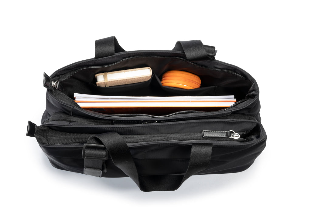 Kingsons Women Tote Bag - Black - KS25001