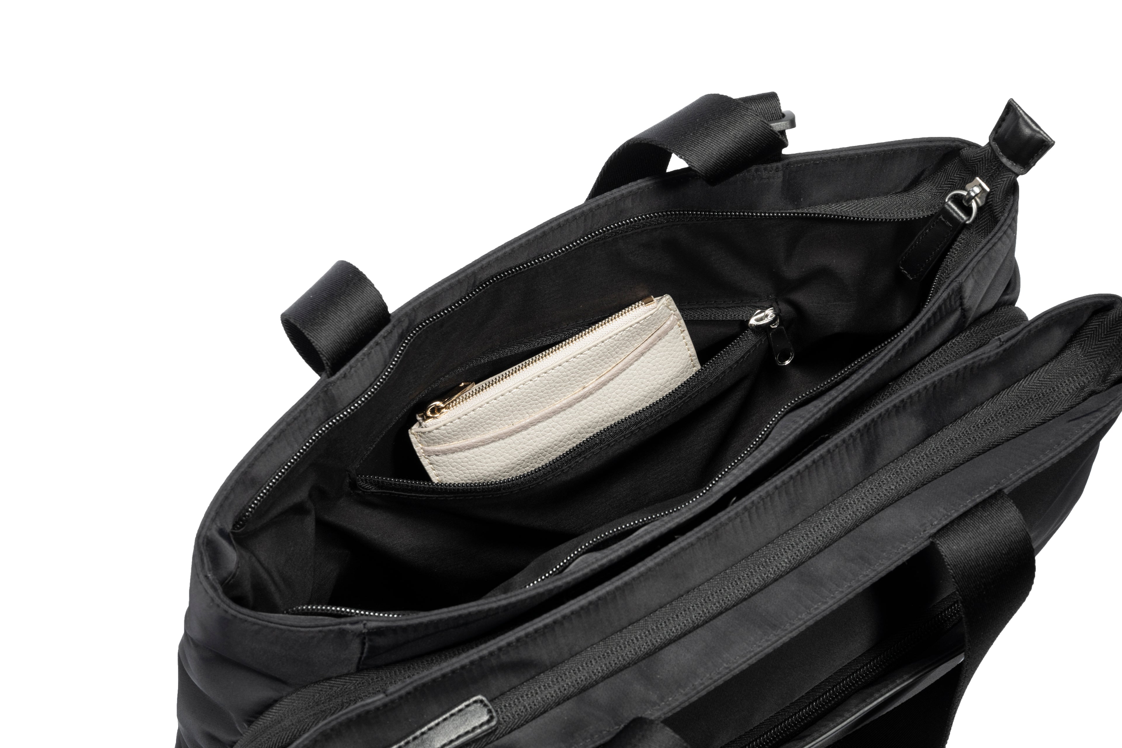 Kingsons Women Tote Bag - Black - KS25001