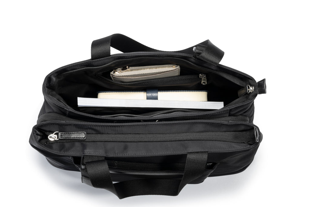 Kingsons Women Tote Bag - Black - KS25001