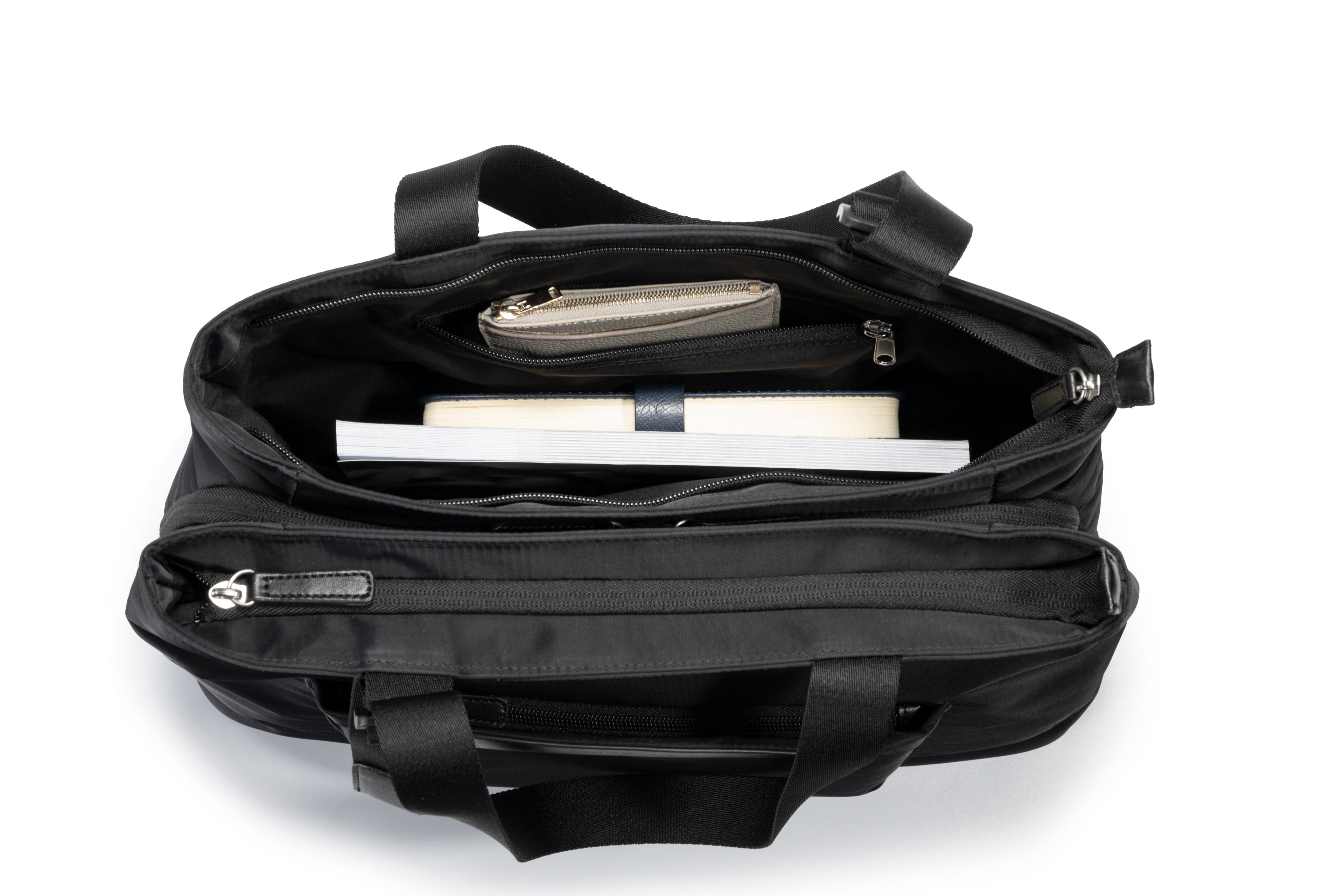 Kingsons Women Tote Bag - Black - KS25001