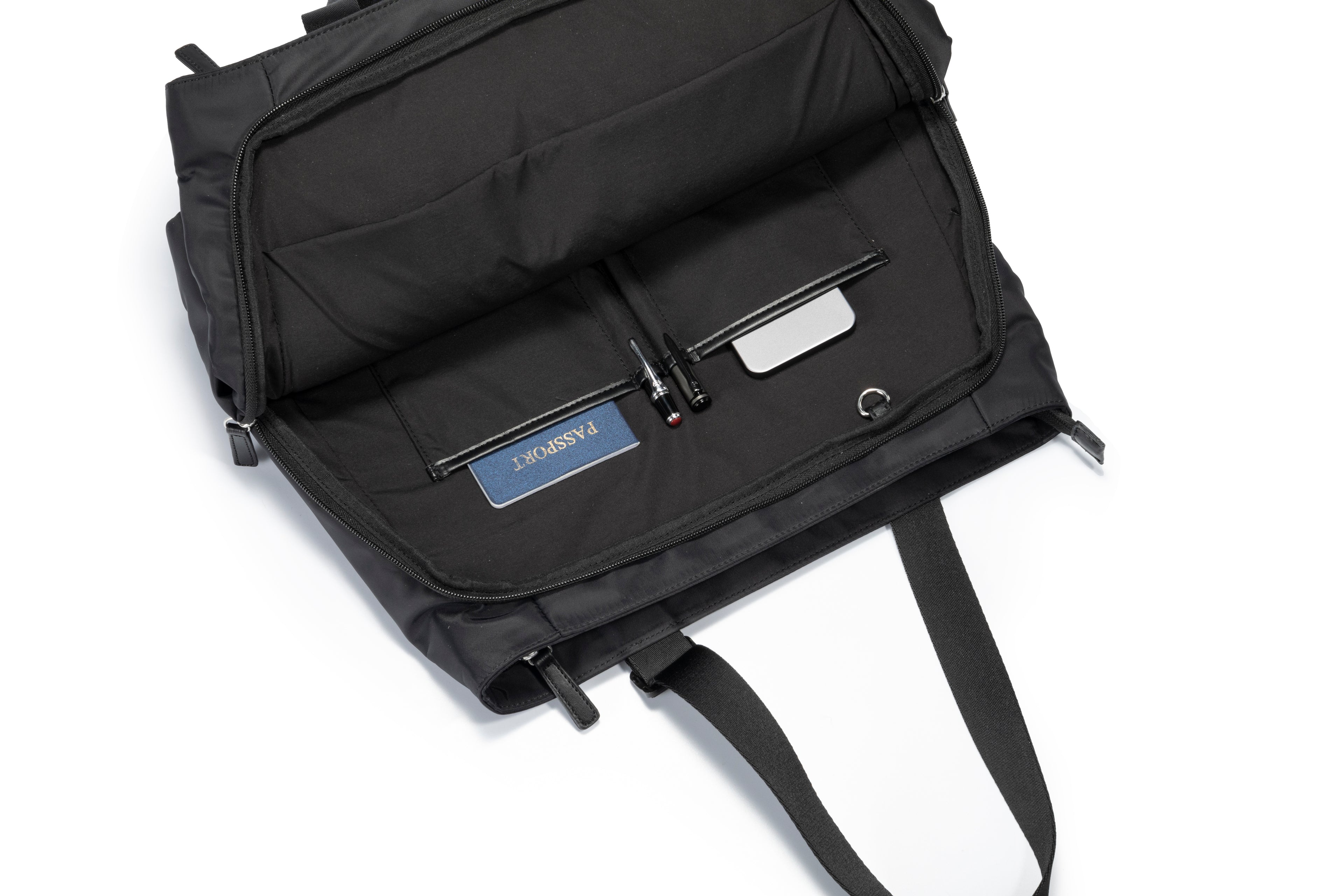 Kingsons Women Tote Bag - Black - KS25001