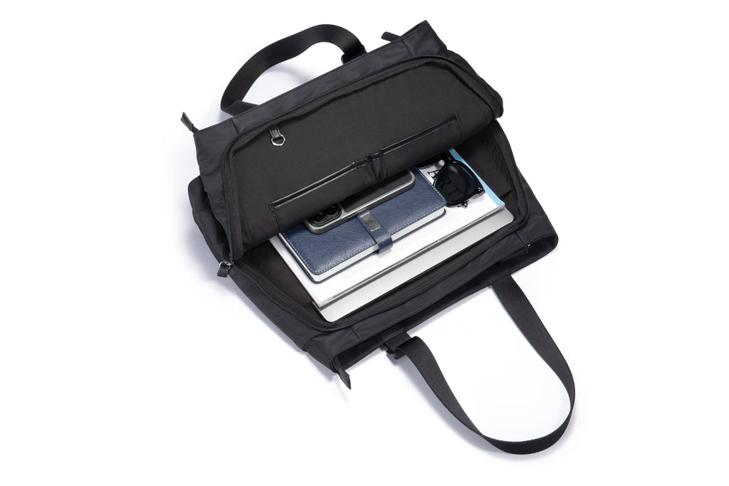 Kingsons Women Tote Bag - Black - KS25001