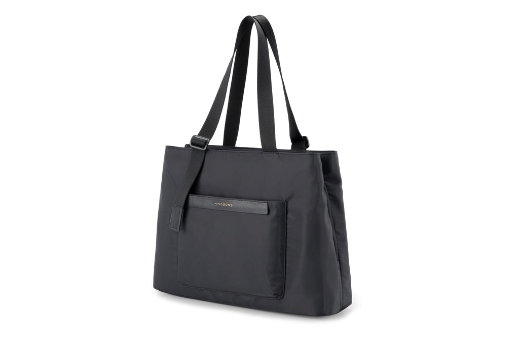 Kingsons Women Tote Bag - Black - KS25001