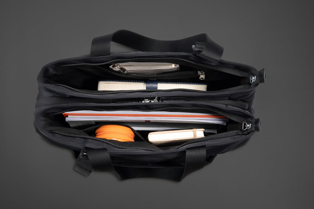 Kingsons Women Tote Bag - Black - KS25001