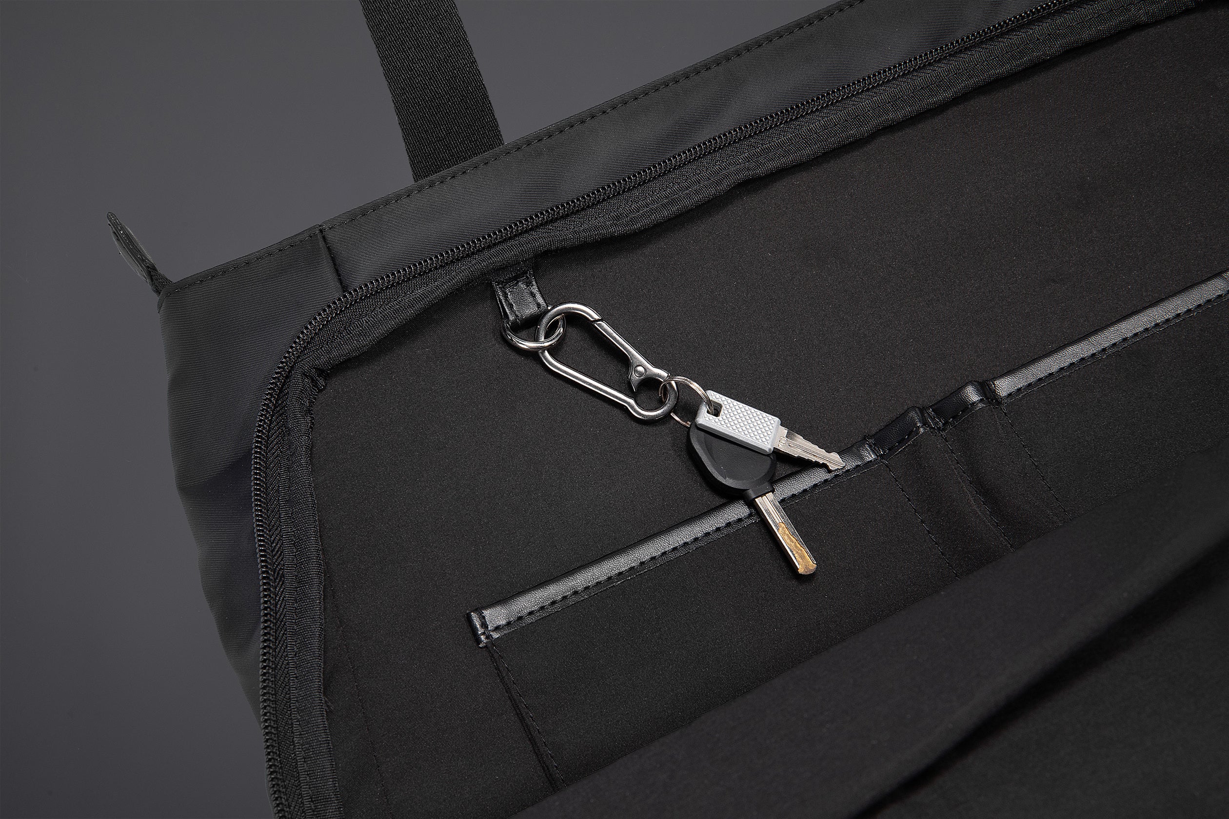 Kingsons Women Tote Bag - Black - KS25001