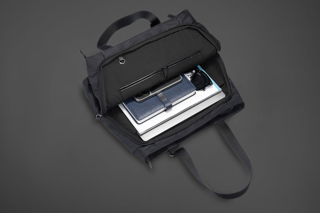 Kingsons Women Tote Bag - Black - KS25001