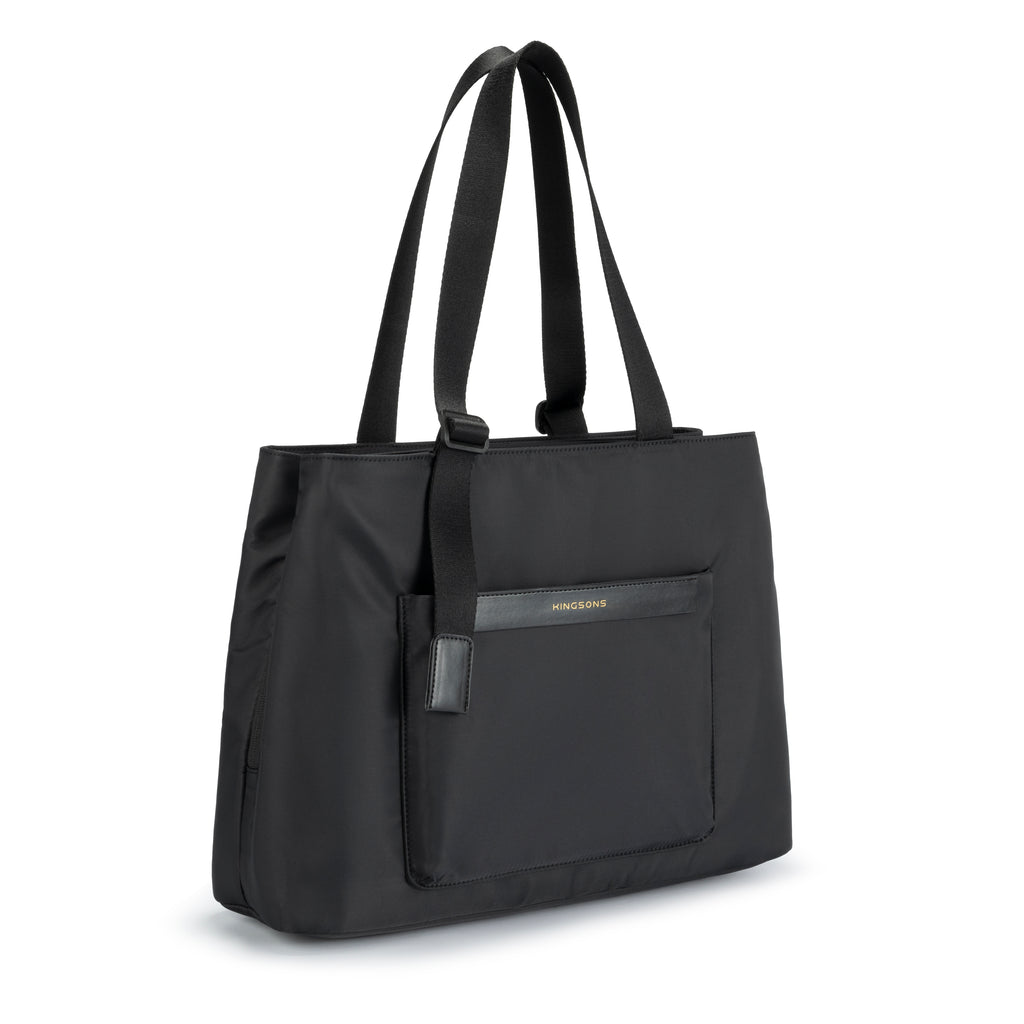 Kingsons Women Tote Bag - Black - KS25001