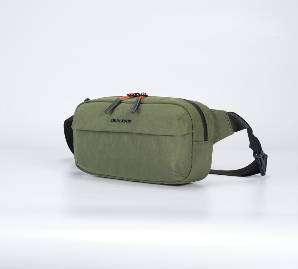 Concise Casual Sling Bag - Green - KS25056