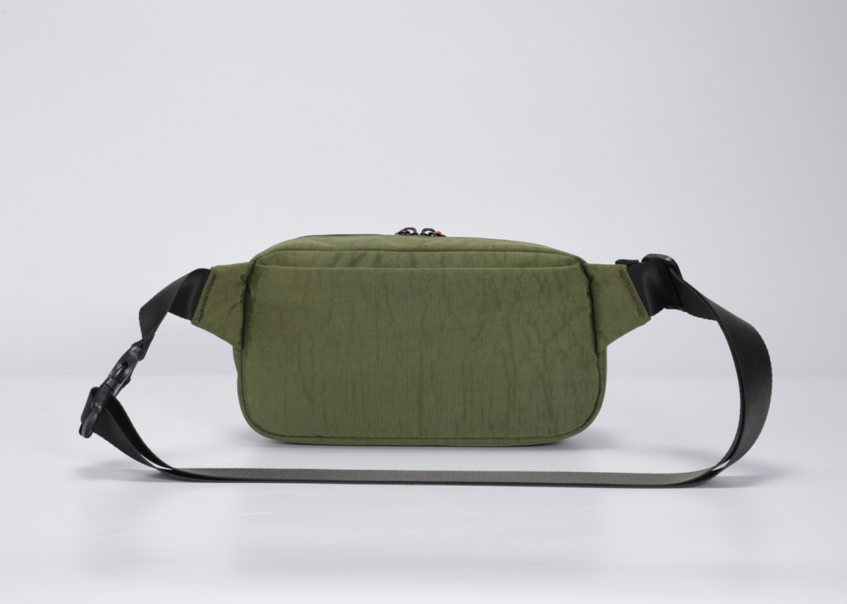 Concise Casual Sling Bag - Green - KS25056