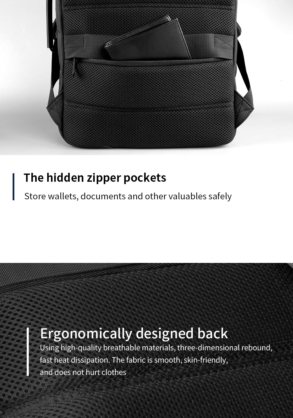 Kingsons Urban Business Commuter Backpack (23L)