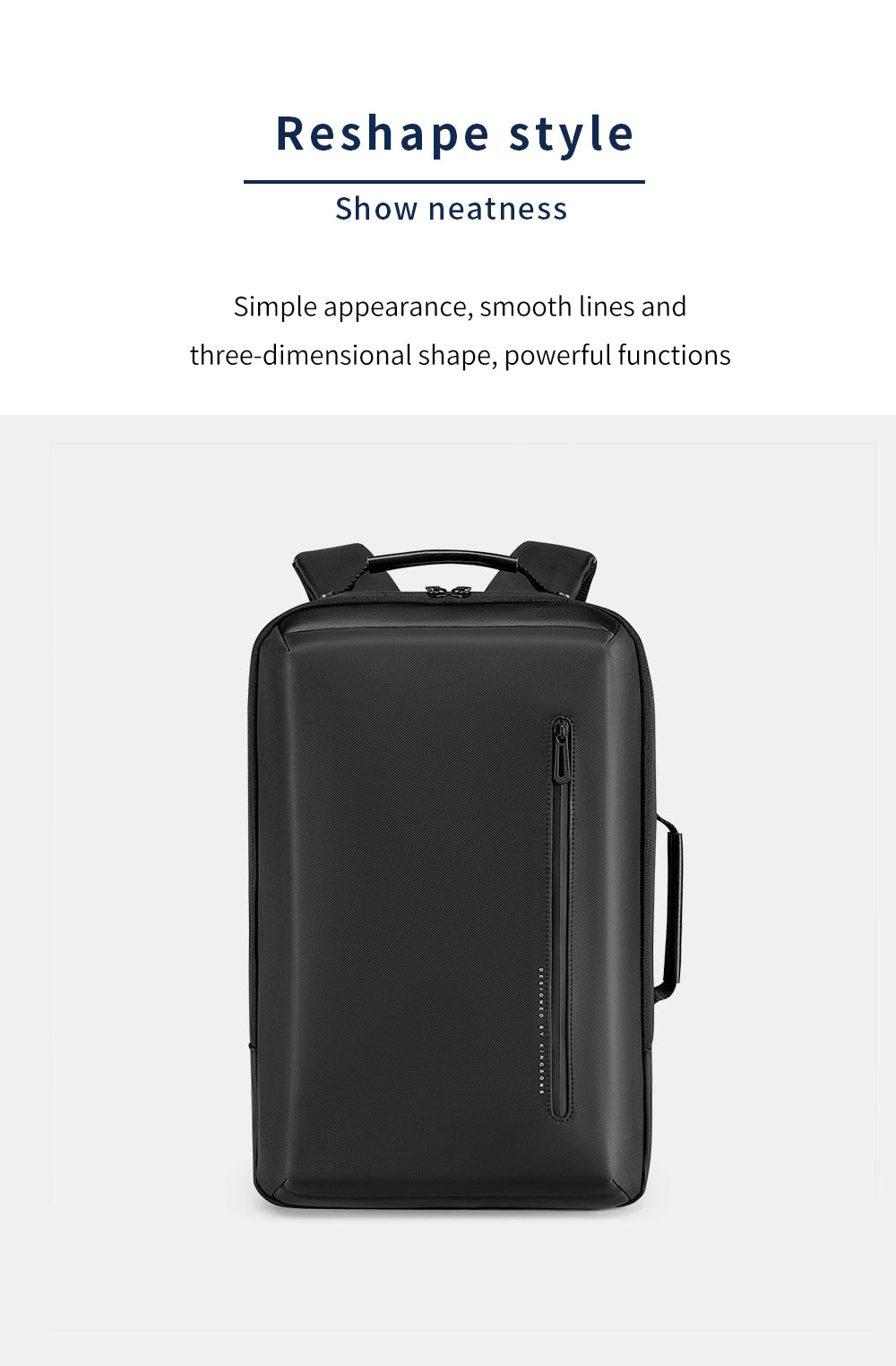 Kingsons Urban Business Commuter Backpack (23L)