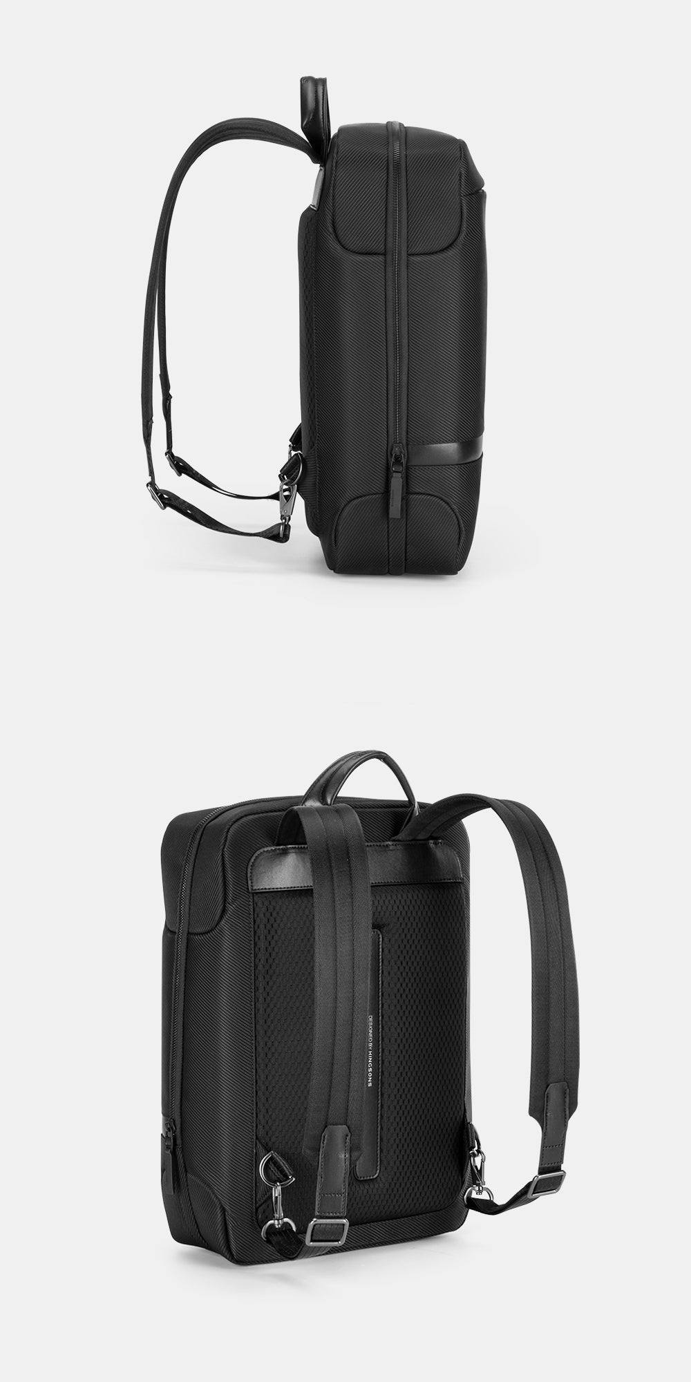 Kingsons Slim Minimalist Backpack (14L)