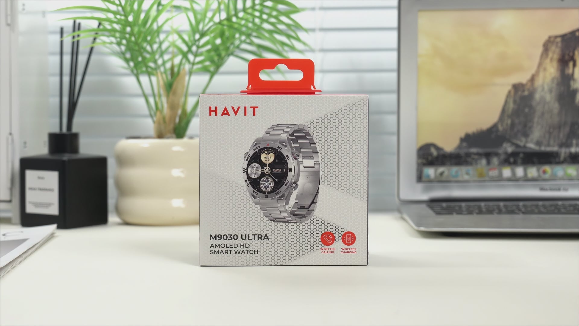 Havit M9030 Ultra Smart Watch - Silver