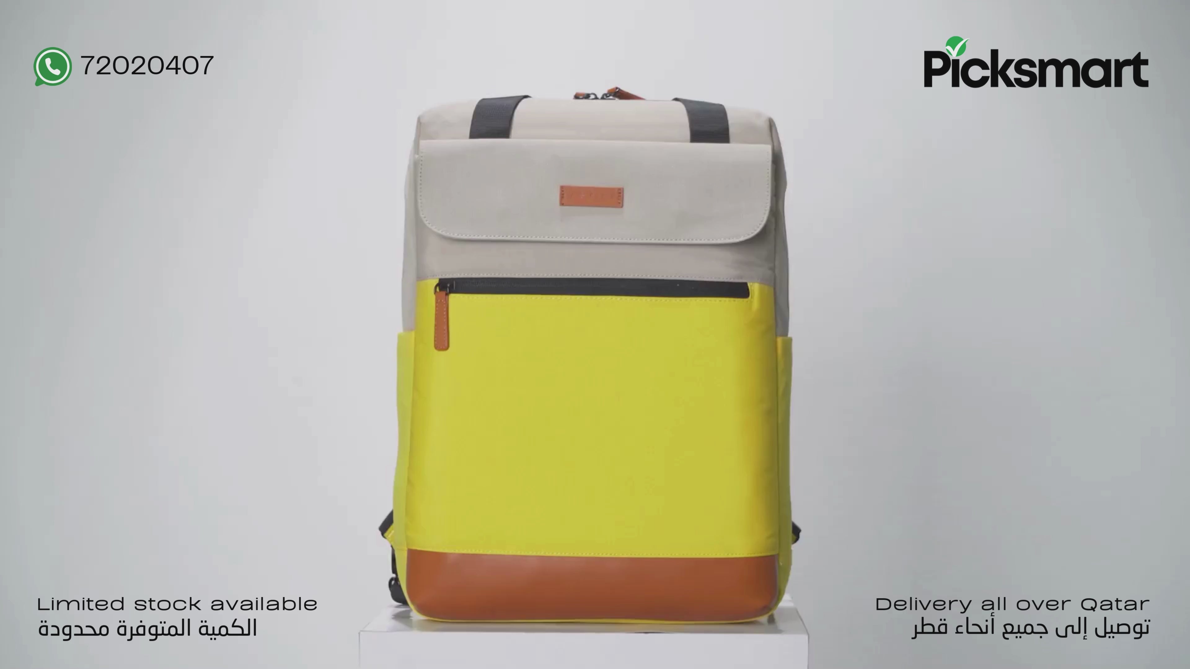 Kingsons VGoal DuoTone Edge Work Backpack - Yellow